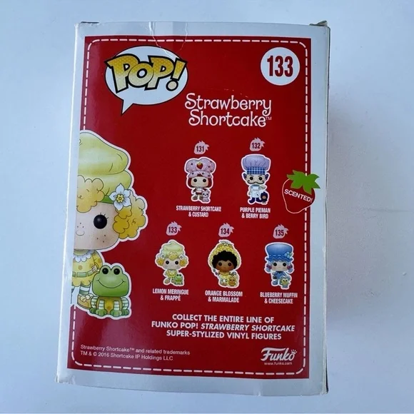 Funko Pop! Vinyl: Strawberry Shortcake - Lemon Meringue & Frappe Figurine #133 - Picture 3 of 5